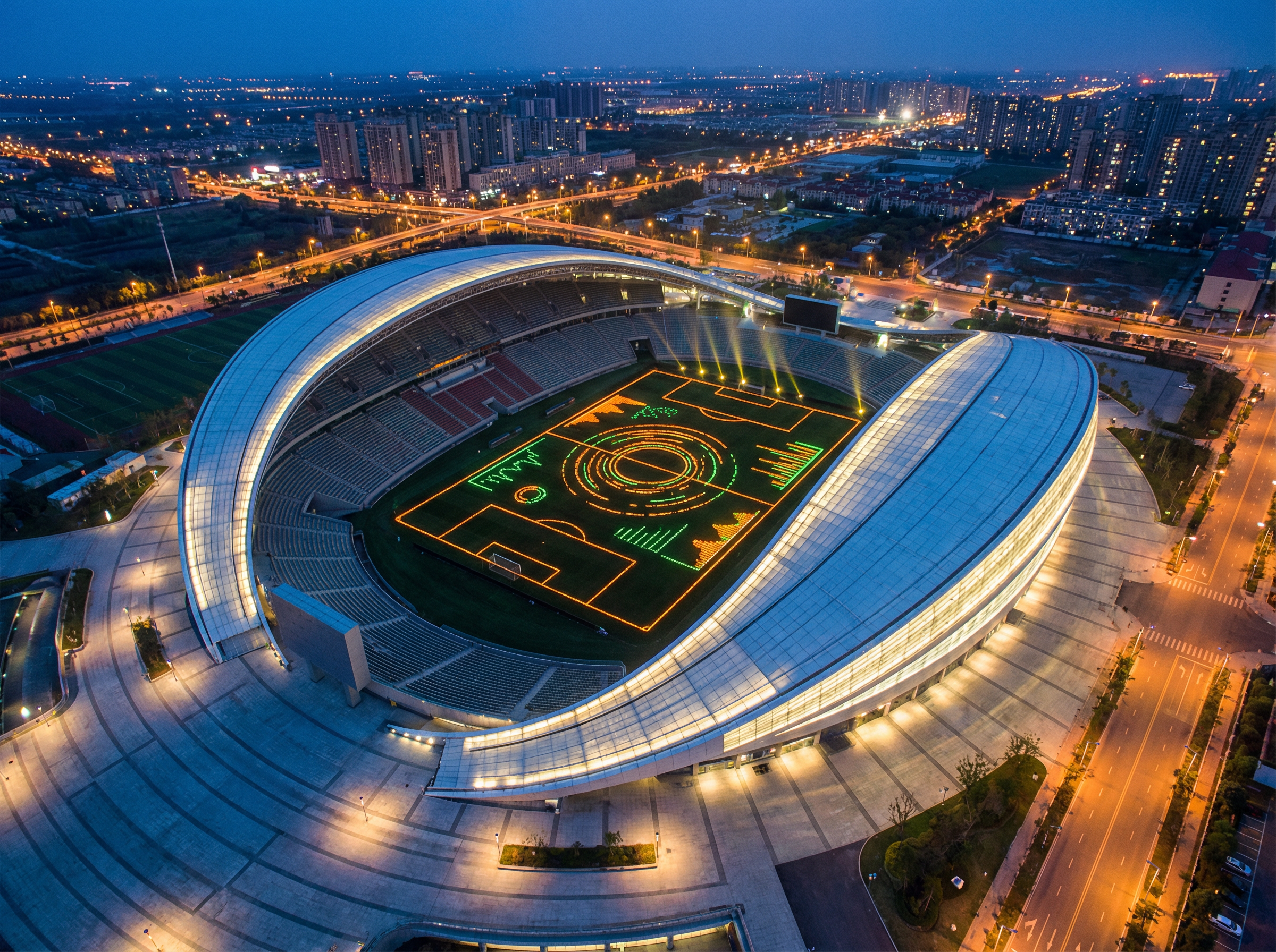 南宫28 - 数据之光点亮夜空球场